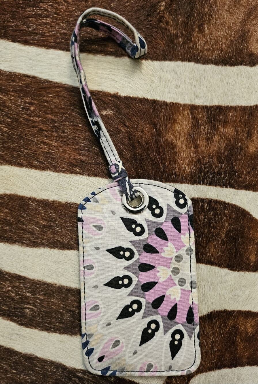Vera Bradley Mimosa Medallion ID Holder Bag Tag Luggage Tag